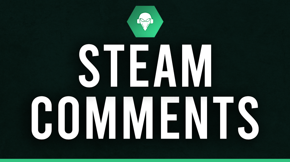 +rep Steam comments